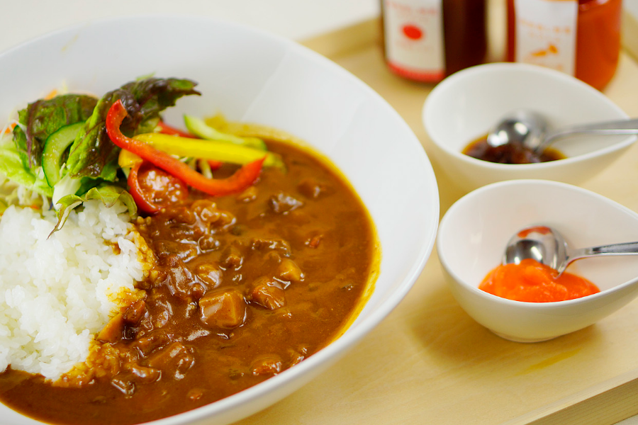 カレーとジャム